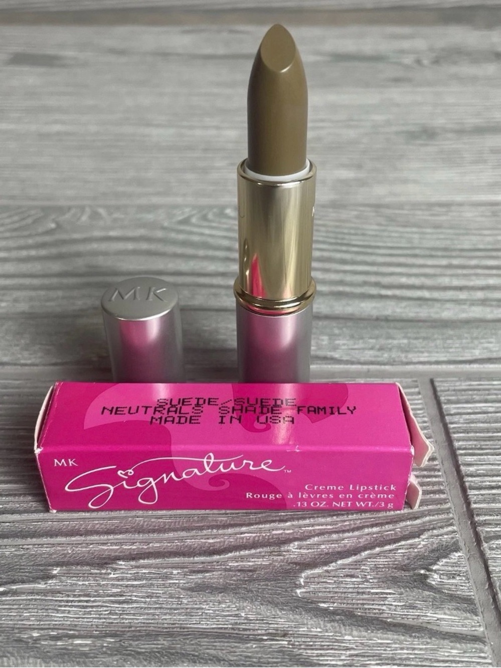 Mary Kay Signature Creme Lipstick Suede Neutrals‎ Shade 272900 NIB